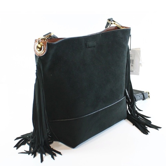 calvin klein fringe bag